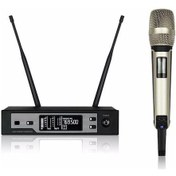 Resim Pro 9100 E G Uhf - Tek El Mikrofon Gümüş - Gold Audio 