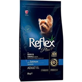 Resim Reflex Plus Mini Small Somonlu Küçük Irk Köpek Maması 8 Kg 