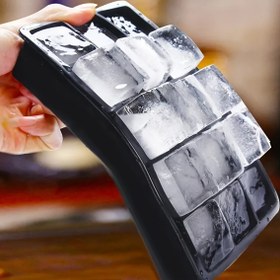 Resim 1/2/4 Silikon Buz Küpü Tepsileri - 15 Bölme, Gıda Sınıfı, DIY İçecekler ve Parti İçecekleri için Uygun, Buz Makineleri, Kare Buz Kalıbı, Yaz Soğuk İçecekleri, Kahve, Suyu ve Daha Fazlası için İdeal. 