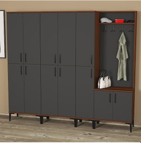 Resim Kalenderdekor1 Kalender Dekor Rose-1-3-4-4 Rs07 Portmanto Vestiyer Ayakkabılık 