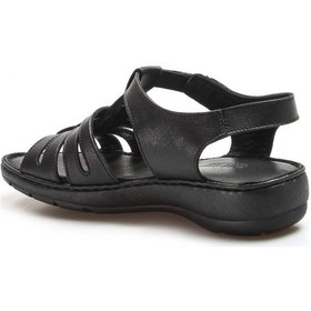 Resim Hakiki Deri Kadın Klasik Sandalet 952za21888-1 001 