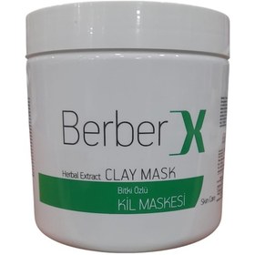 Resim Berberx Bitki Özlü Kil Yüz Maskesi 650 ML 