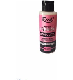 Resim High Gloss Su Bazlı Vernik Parlak 120 Cc 