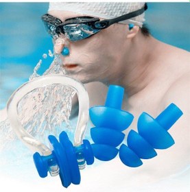 Resim Havuz Kulak Burun Tıkayıcı Tıkama Aparatı Burun Kulak Tıkama Seti Çok Renkli 