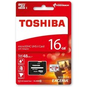 Resim Toshiba 16Gb 48Mb/Sclass10 M301-Ea Thn-M301R0160Ea Micro Sd Kartı 