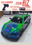Resim Boratila Toys 1:22 Ölçek 2.4 Ghz Özel Kumandalı 4 Çeker Full Fonksiyon Işıklı 25 km Hızlı Drift RC Araba 