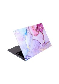 Resim Apple Uyumlu MacBook Air Kılıf 13.6 İnç M2-m3 Marble15nl Touchıd'li Air 13.6" A2681 A3113 İle Açık Pembe 