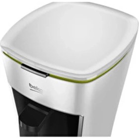 Resim Beko Bkk 2300 Mini Tekli Beyaz Kahve Makinesi 