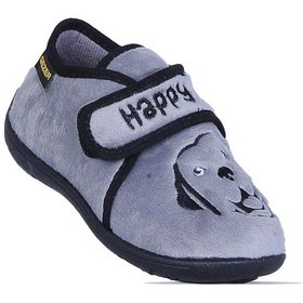 Resim Gezer 03426 Erkek Çocuk Panduf Ayakkabı Gri 