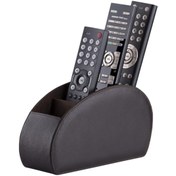 Resim Sonorous 5 Gözlü Deri Kumandalık Standı Kahverengi Hediyelik Eşya Aksesuar Yeni yıl Yılbaşı Dekoratif 