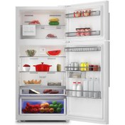 Resim Arçelik 584611-MB A++ 611LT No-Frost Çift Kapılı Buzdolabı -Beyaz 