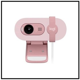 Resim Logıtech 960-001623, Brıo 100 Wcm V-u0072, Full Hd, Dahili Mikrofonlu, Rose Webcam 