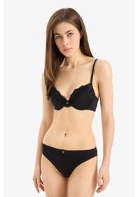 Resim DeFacto Brazilian Külot-Fall in Love D8165AX25SPBK81 Siyah 