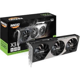 Resim Inno3d Nvidia Geforce Rtx5080 X3 N50803-16D7-176068N 16 GB GDDR7 256 Bit Ekran Kartı 
