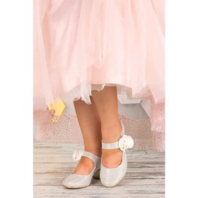 Resim Kiko Kids Kiko 751 Çupra Günlük Kız Çocuk 4 cm Topuk Babet Ayakkabı 