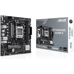 Resim Asus Prime A620M-E-CSM AMD A620 AM5 Soket 6400 OC MHZ DDR5 mATX Anakart 