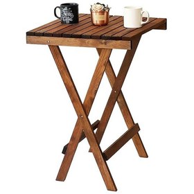 Resim Weblonya Ahşap Bahçe Masası Katlanır Masa 2205 