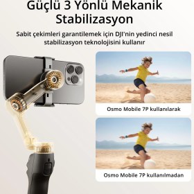 Resim DJI Osmo Mobile 7P| DJI Türkiye Karacasulu Garantili | 