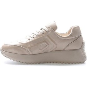 Resim Hakiki Deri Kadın Casual Ayakkabı 136za507 GÜMÜŞ Gümüş 