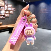 Resim Baijiafu2 Yeni Çizgi Film Animasyon Stitch Serisi Yumuşak Kauçuk Anahtarlık Bebek Çantası Kolye Anahtarlık Küçük Hediye (Yurt Dışından) 