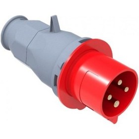 Resim Bemis Cee Norm Düz Fiş 4X32A. 3P E 380V. 50/60 Hz. 6H 