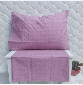 Resim Mef Collection Fırça Desen Yastık Kılıfı Mürdüm 2'li 