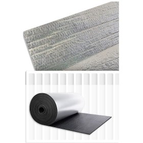 Resim Kalorifer Petek Arkalığı 3metre x 1metre Rulo Isı Yalıtım Levhası Radyatör Arkası Polietilen Plaka 