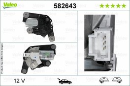 Resim SİLECEK MOTORU ARKA CITROEN C5 03.2008 06.2017 