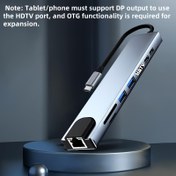 Resim SNAIL BEAR 8’i-1 USB-C Hub Docking İstasyonu, 4K UHD Portları, Type-C, SD/TF, RJ45 & 2 USB 3.0 - Hafif Taşınabilir Tasarım, Güçlü Isı Dağılımı, Çok Yönlü Bağlantılar, Modern Teknoloji Aksesuarı, Dayanıklı Yapı, Laptop Aksesuarları, Kompakt Tasarım, Güvenilir Performans, Dijital Göçebe Kullanıcılar İçin 