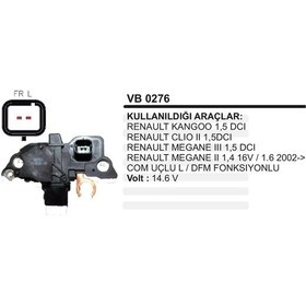 Resim Konjektor 12V Renault Clio Kango Megane 1.5 Dci 504631838 
