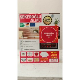 Resim Şekeroğlu Ailipu Bütün Tencereleri Kabul Eden Elektrikli Ocak 3600 Watt 