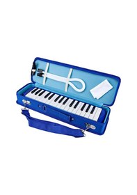 Resim Mavi Melodika 32 Tuş Bez Çantalı Yedek Hortumlu 1 Adet Ticon 32 Tuşlu Melodika Çantalı 