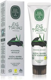 Resim EYÜP SABRİ TUNCER Doğal Bambu Karbonlu Diş Macunu, 90ml 