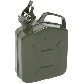 Resim Biterse Metal Yakıt Bidonu 5 Lt Askeri Yeşil 