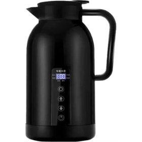 Resim Unfathomable Araba Sıcak Su Isıtıcısı 1200ML Açık Su Bardağı Araba Sıcaklık Kontrolü LCD Ekran Araba Seyahat Kahve Makinesi (Yurt Dışından) 