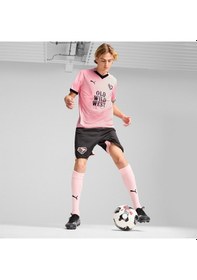 Resim Puma Palermo Home Jersey Erkek Siyah Forma Düz 779023 Siyah 