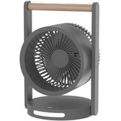 Resim Ofis İçin Taşınabilir Büyük Kapasiteli Usb Masa Vantilatörü Koyu Gri, 