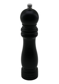 Resim Siyah Ahşap Büyük Çap: 4.5cm - Uzunluk: 19.5cm Tuz - Baharat Öğütücü 5468 Çok Renkli 