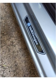 Resim Volkswagen Passat Piano Black Kapı Eşiği 4'lü Set 