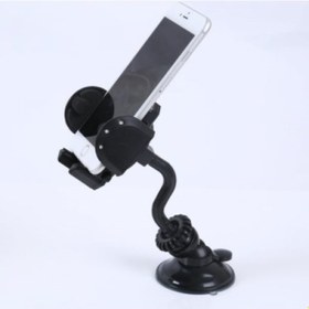 Resim Araç İçi Vantuzlu Telefon Tutucu Spiralli Güçlü Kilit Vantuzlu (U 