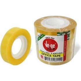 Resim Vege Ve Ge Ofis Bandı 12x33 M 4'lü Paket 