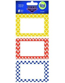 Resim Genel Markalar Etiket Neon GeometrikDesen1212 