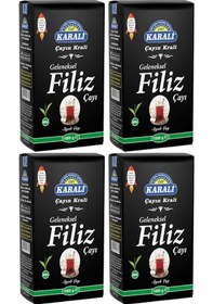 Resim Karali Geleneksel Filiz Siyah Dökme Çay 4 x 1 KG 