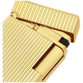 Resim S.t. Dupont Ligne 1 Guilloche Gold Puro Çakmağı 14020 