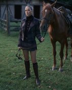 Resim Koton X Sima Tarkan - Ekstra Düşük Bel Mini Şort Etek Yanları Yırtmaç Detaylı 