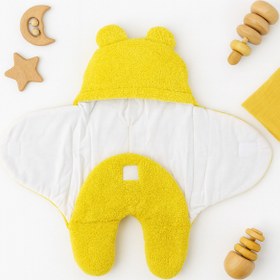 Resim Kiddy Boo 0-12 Ay Aralığı Peluş Welsoft Kumaş Kundak Bebek Battaniye 