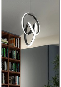 Resim İmza Model Tekli Modern Sarkıt Beyaz Işık Ultra Power Avizeb 