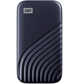 Resim WD My Passport WDBAGF0010BBL-WESN 1 TB 2.5" USB 3.2 Type-C Taşınabilir SSD 