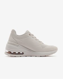 Resim Skechers Mıllıon Aır Elevated Aır Kadın Beyaz Günlük Ayakkabı 155401 Ofwt Beyaz 