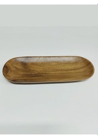Resim Akasya Sunum Tabağı 35 X 13.5 Cm Çok Renkli 